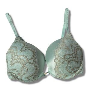 La Senza Lace Push-Up Bra – Size 34D | Front Clasp | | Flirty Lingerie Must-Have